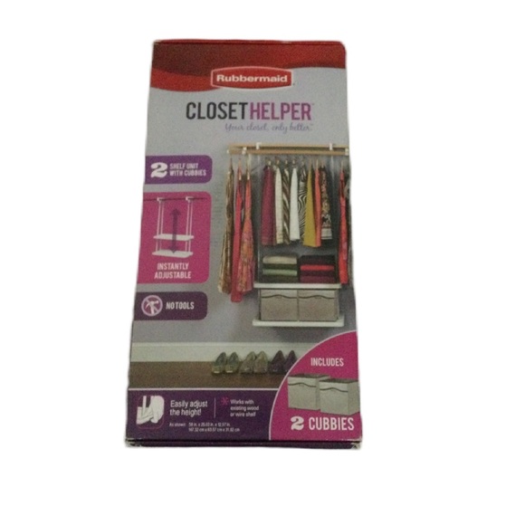 Rubber Maid Closet Organizer - Picture 2 of 4